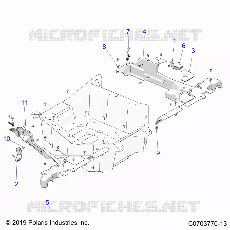 CARROZZERIA POSTERIORE RACK, MOUNTING