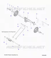 SUSPENSION, POSTERIORE COPPIA ARM