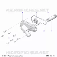 MOTORE, WATERPUMP IMPELLER AND COVER