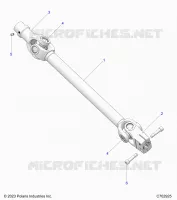 TRASMISSIONE, FRONT PROP SHAFT