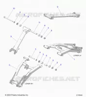 SOSPENSIONE POSTERIORE CONTROL ARMS