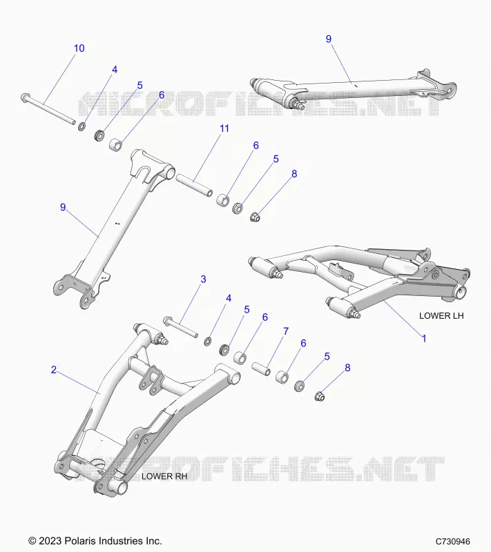 SOSPENSIONE POSTERIORE CONTROL ARMS