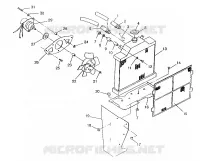 SISTEMA DI RAFFREDDAMENTO 6x6 400L, SWEDISH S948740 and  NORWEGIAN N948740 (4926812681007A)