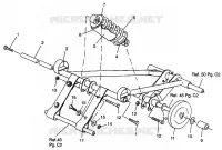 ANTERIORE COPPIA ARM 500 CARB SKS 0962564 and EUROPEAN 500 CARB SKS E962564 (4931873187C004)