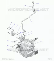 TRASMISSIONE, MAIN GEARCASE MOUNTING