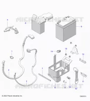 ELETTRICO, BATTERY/BOX AND CABLES