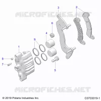 BRAKES, PINZA FRENO ANTERIORE