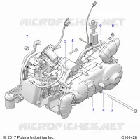 ENGINE, ENGINE AND TRASMISSIONE DI MONTAGGIO