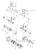 PISTONE AND ALBERO MOTORE SUPERTRAK (4915871587023A)