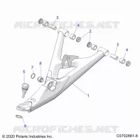 SOSPENSIONI ANTERIORI CONTROL ARMS LOWER