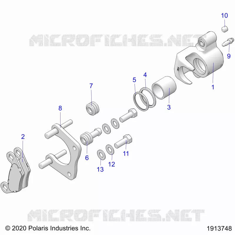 BRAKES, PINZA POSTERIORE
