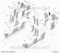 BODY, LOWER ROCKERS, REAR FENDERS, PILLARS