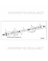 TRASMISSIONE, REAR HALF SHAFT