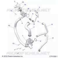 MOTORE, WATERPUMP AND BYPASS