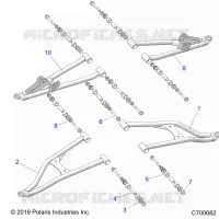 SOSPENSIONI ANTERIORI CONTROL ARMS