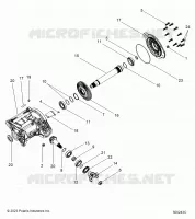 TRASMISSIONE, RIGHT ANGLE GEARCASE ASM.