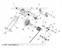 SUSPENSION, POSTERIORE COPPIA ARM