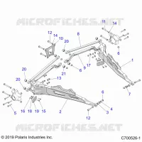 SOSPENSIONE POSTERIORE CONTROL ARMS