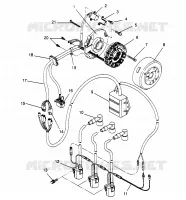 MAGNETO XLT TOURING  0963357 AND EUROPEAN XLT TOURING  E963357 (4931923192C014)