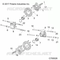 SUSPENSION, PORTAPACCHI POSTERIORE