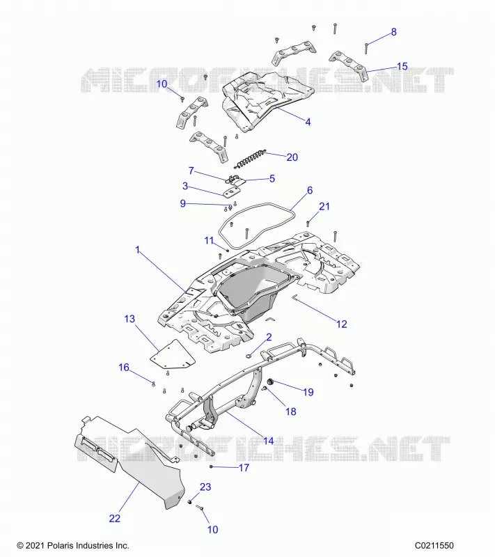 CARROZZERIA POSTERIORE RACK
