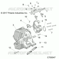 ENGINE, PRESA D'ARIA MANIFOLD