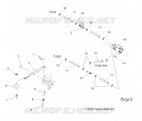 MOTORE, CARBURATORE MOUNTING AND CARBURANTE LINES
