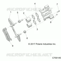 BRAKES, PINZA POSTERIORE