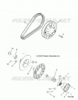 TRASMISSIONE, SECONDARY CLUTCH