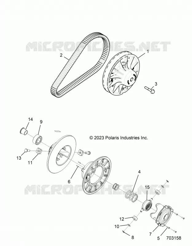 TRASMISSIONE, SECONDARY CLUTCH