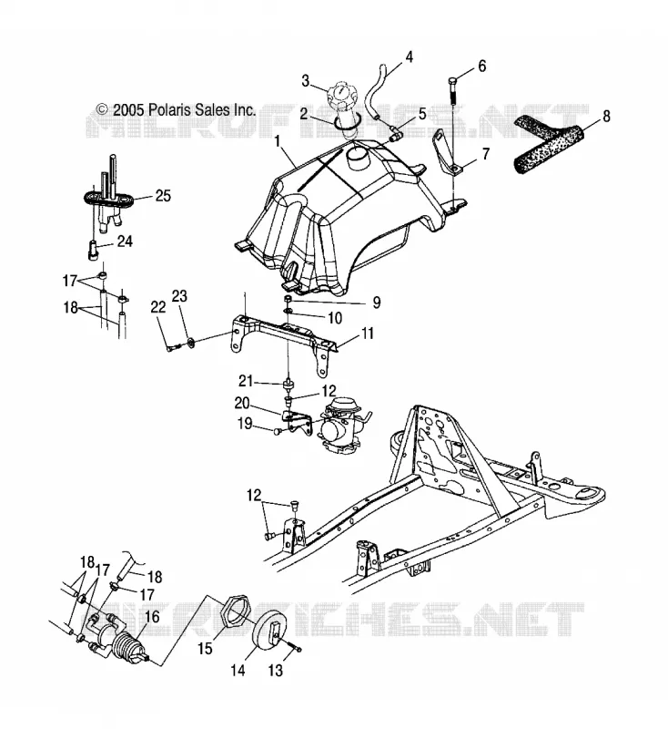 SISTEMA DI ALIMENTAZIONE CARBURANTE AND CARBURATORE MOUNTING