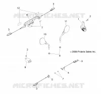SEGNALE DI SVOLTAS, HORN, MIRRORS and LICENSE PLATE HOLDER