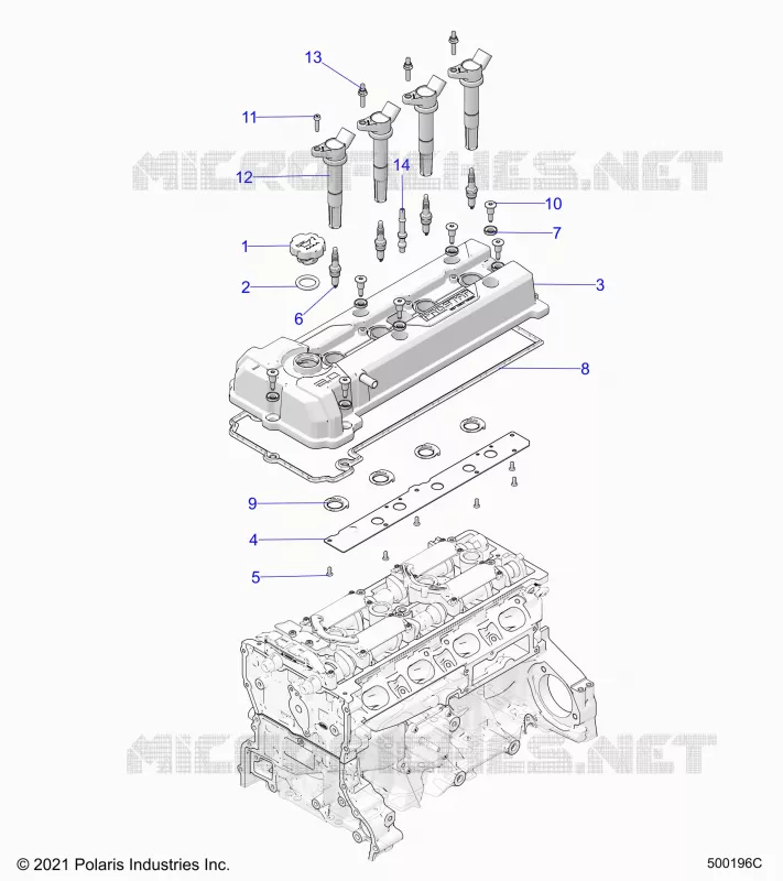 ENGINE, VALVOLA COPERTURA