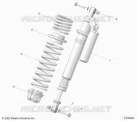 SUSPENSION, SHOCK ANTERIORE MOUNTING, STANDARD/PREMIUM