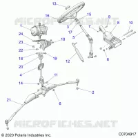 EPS SERVOSTERZO STEERING ASM.