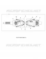DRIVE TRAIN, POSTERIORE DRIVE SHAFT, 1333335