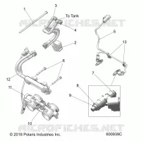 SISTEMA DI ALIMENTAZIONE CARBURANTE, RAIL, LINES AND THROTTLE BODY