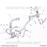 MOTORE, WATERPUMP AND BYPASS