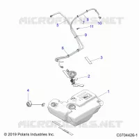 SISTEMA DI ALIMENTAZIONE CARBURANTE, FUEL TANK