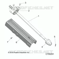 DRIVE TRAIN, FRONT PROP ALBERO