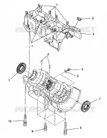 CARTER ASSEMBLY 500 EFI/0930674 and  500 EFI SKS/0930574 (4922962296029A)
