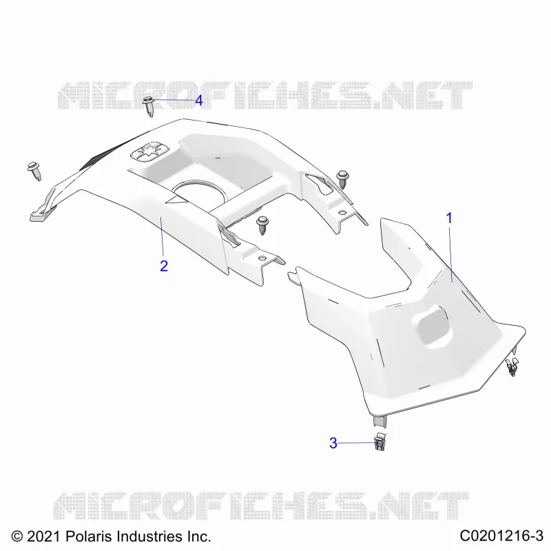 BODY, FRONT COVER