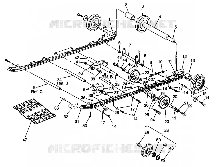 MONTAGGIO SOSPENSIONE 440 SKS 0942560 (4925072507021A)