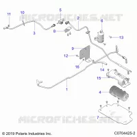 CARBURANTE SYETEM, CARBURANTE TANK EVAP, CANISTER AND LINES