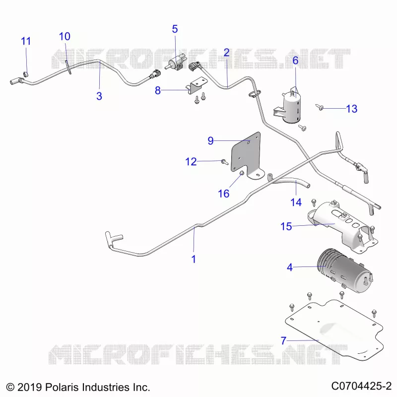 CARBURANTE SYETEM, CARBURANTE TANK EVAP, CANISTER AND LINES