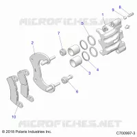 BRAKES, PINZA POSTERIORE