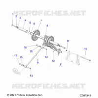 SUSPENSION, POSTERIORE COPPIA ARM