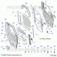 PORTE, FRONT, POWER