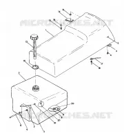 SEDE/SERBATOIO DI GAS ASSEMBLY WideTrak (4921302130003A)