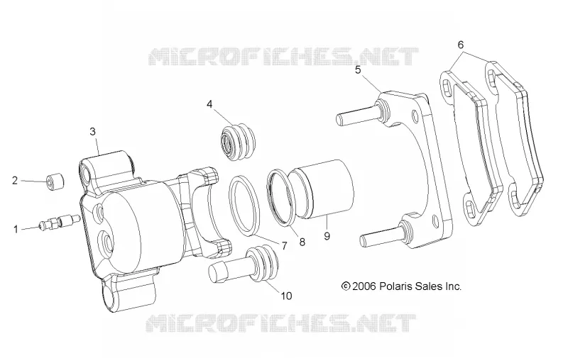 FRENO POSTERIORE CALIPER